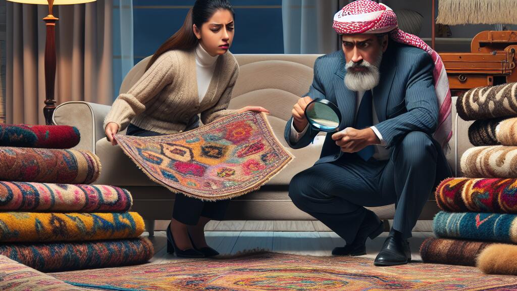 How can you tell if a wool rug is high quality?
