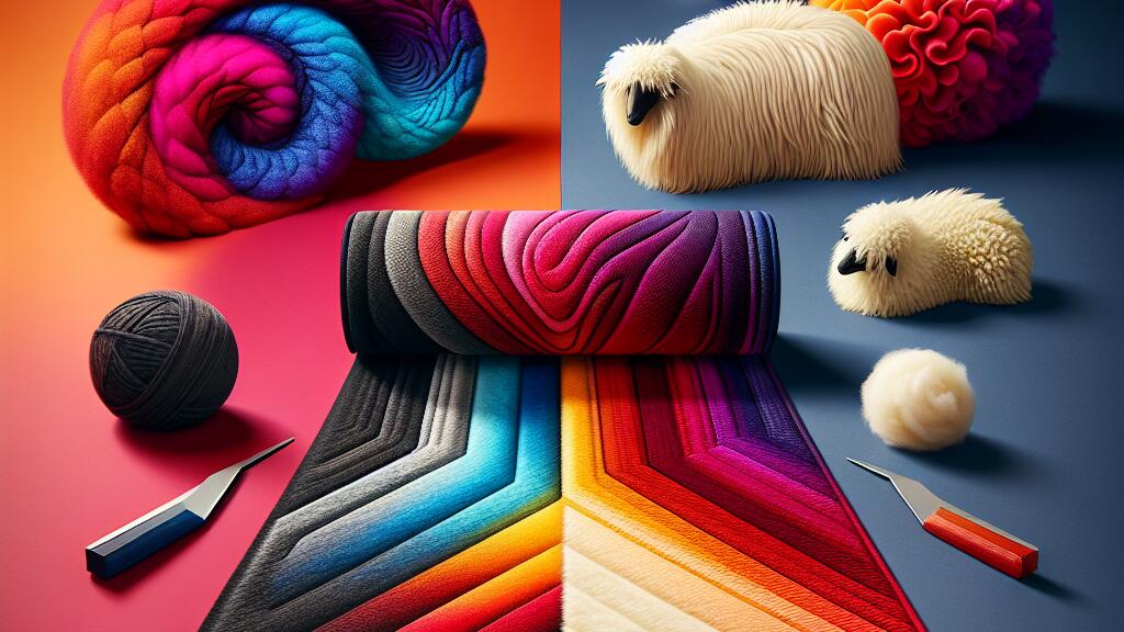 Is a synthetic rug better than a wool rug?