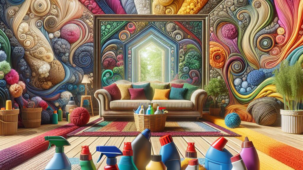What cleaning products are safe for wool rugs?