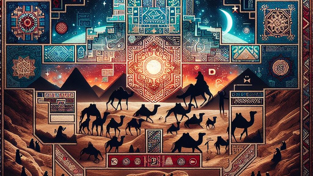 What do the symbols on Moroccan rugs mean?
